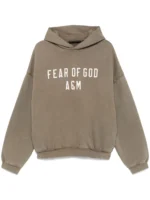 Fear of God logo print hoodie Essentials