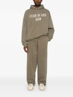 Fear of God logo print hoodie Essentials