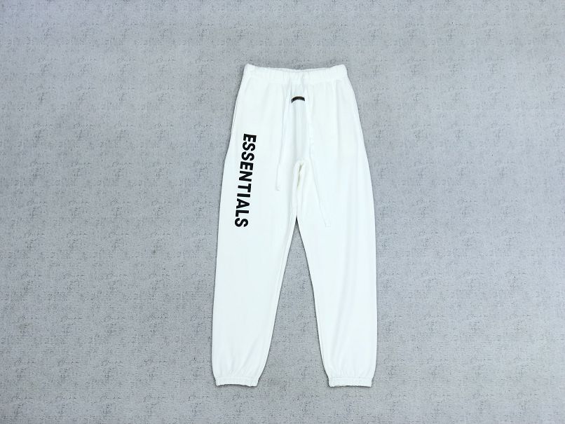 Essential White Basic Sweatpants Essential White Basic Sweatpants