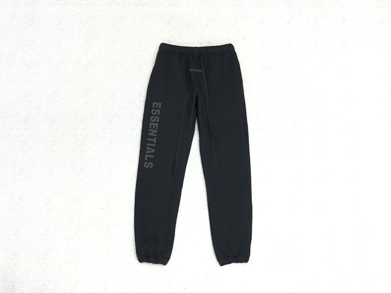Essentials Basic Black Sweatpants Essentials Basic Black Sweatpants