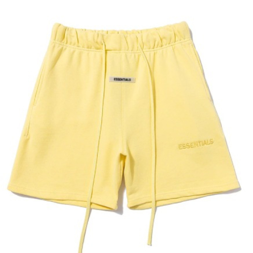 Essentials 3M Reflection Printed Short Yellow Essentials 3M Reflection Printed Short Yellow