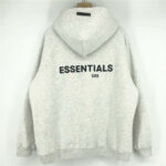 Essentials Fleeces Thick Light Hoodie Gray