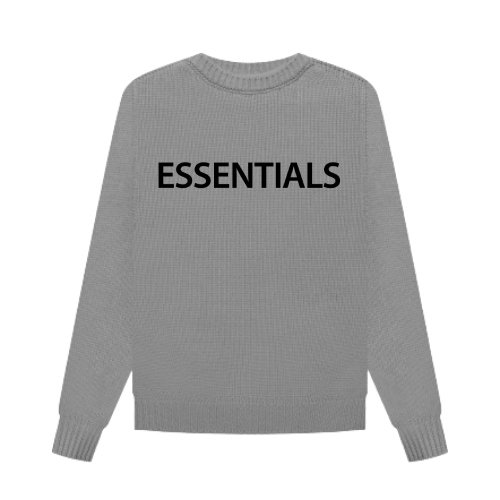 Fear Of God Essentials Sweater Overlapped Fear Of God Essentials Sweater Overlapped