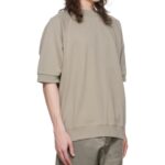 Essentials Taupe Sweatshirt Cotton