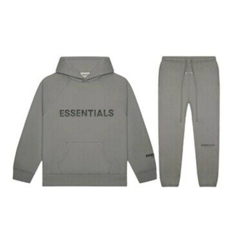Fear Of God Essential Gray Tracksuit Fear Of God Essential Gray Tracksuit