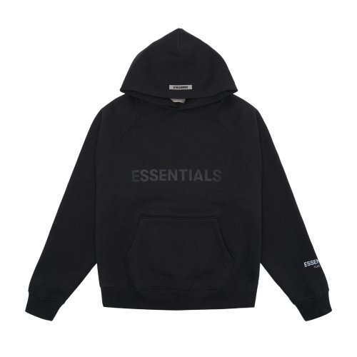 Essentials Fear of God Black Hoodie Essentials Fear of God Black Hoodie
